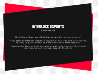 Interlock - Graphic Design Png,Esports Logo