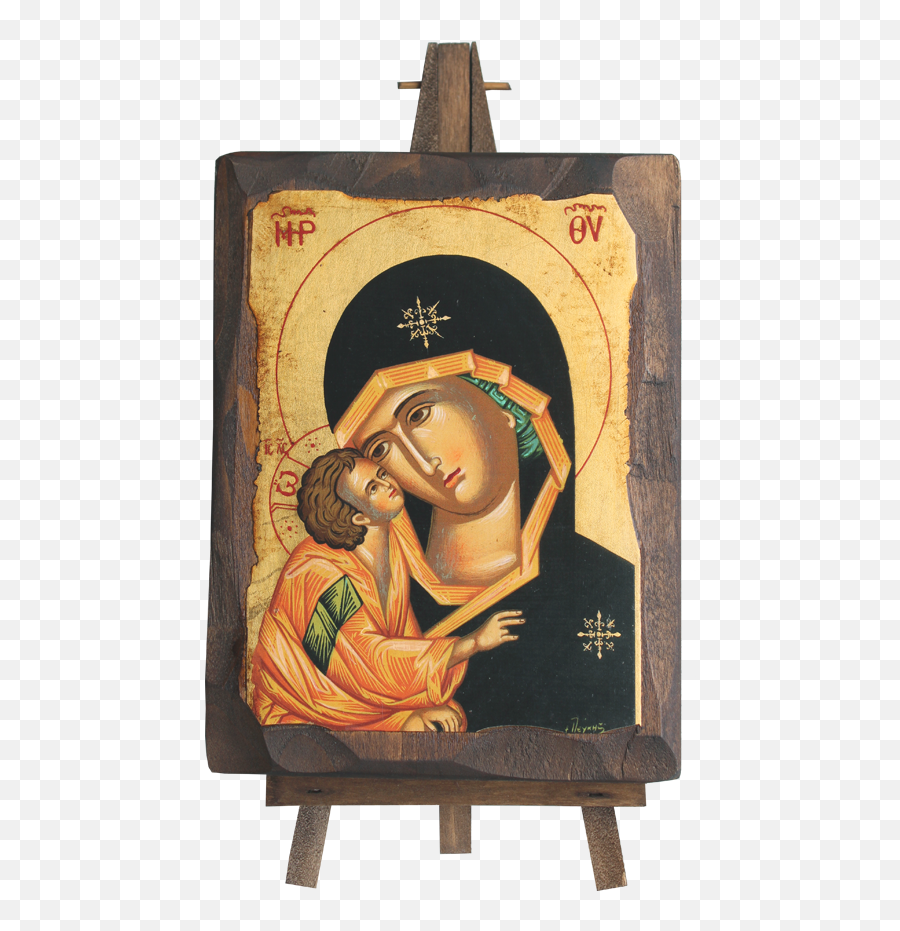 Virgin Mary Vladimir - Picture Frame Png,Saint Vladimir Icon
