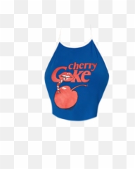 Blue Polyvore Moodboard Filler Cherry - Active Tank Png,Tank Top Png