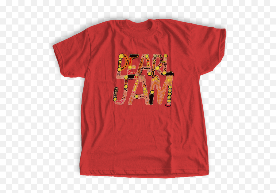 Pearl Jam Logo 90s T - Active Shirt Png,Pearl Jam Logo