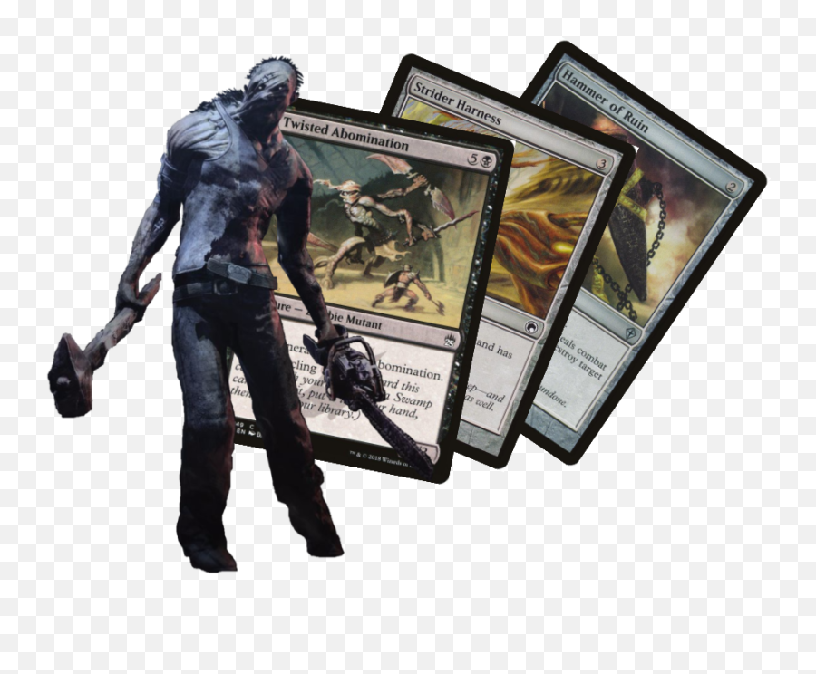 Death Is Not An Escape Dbd Theme Deck Commander Edh Mtg - Dead By Daylight Billy Png,Toy.story.that.time.forgot Folder Icon
