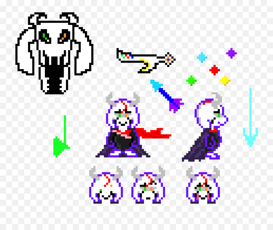 Asriel Dreemurr Sd Nova Reimagined Png Dremurr Icon