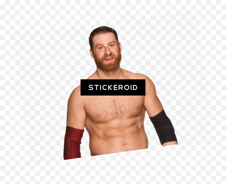 Download Sami Zayn Smiling - Barechested Png,Sami Zayn Png