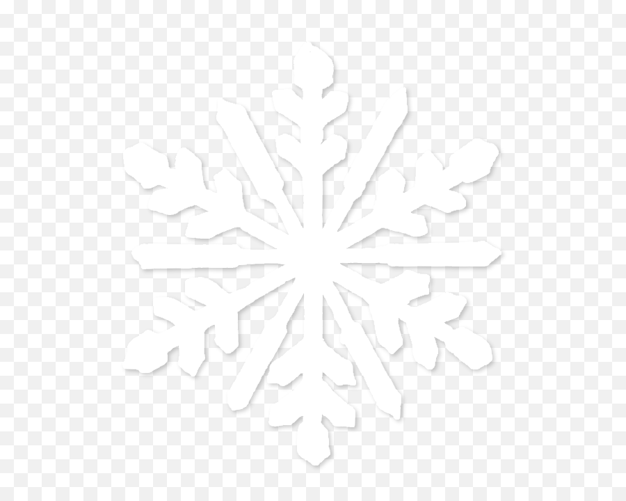 White Snowflake Clipart Png - Transparent White Snowflake Png,White Snowflake Png