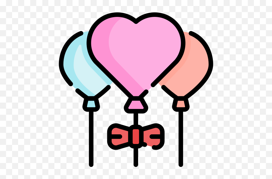 Heart Balloon - Free Gaming Icons Girly Png,Love Pink Icon