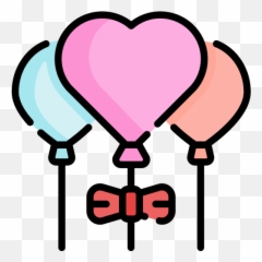 Heart Balloon - Free Gaming Icons Girly Png,Love Pink Icon