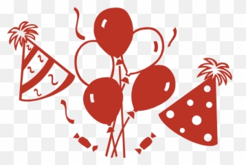 Download Fiesta Dibujo Png - Desenho De Balao De Festa,Fiesta Png