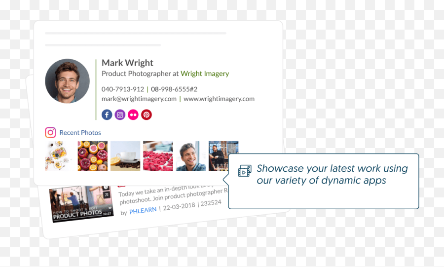 Create Professional Email Signature - Examples U0026 Tips Sharing Png,Instagram Icon For Email