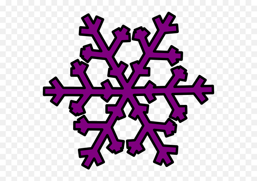 Purple Snowflake Clip Art Clipart Panda - Free Clipart Images Transparent Clipart Snowflakes Png,Transparent Snowflake Clipart