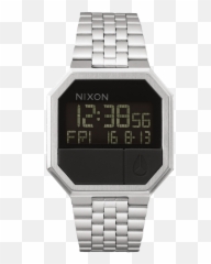 Dork Too Watch Black Digital Nixon Us - Gold png