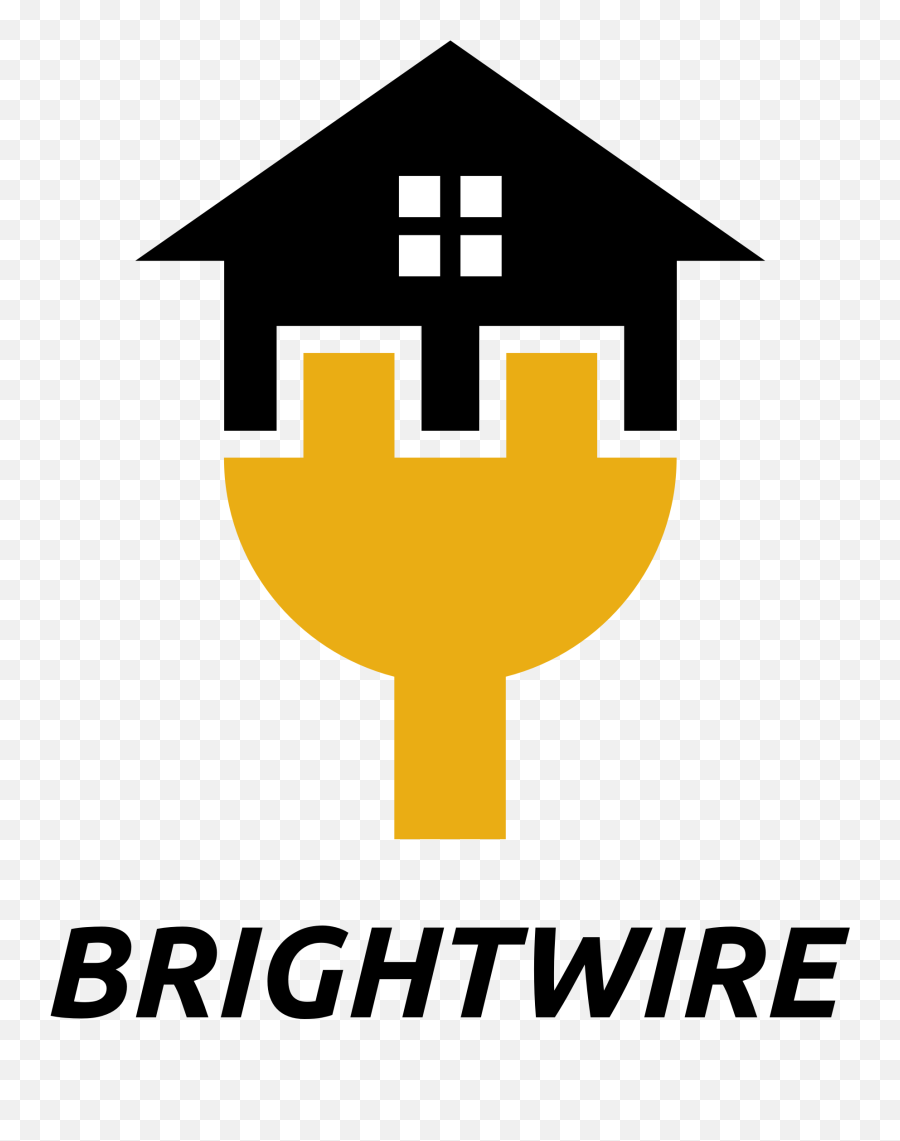 Electrician Logos - Electrician Logo Design Png,Dark Blue Red Light Bulb Icon