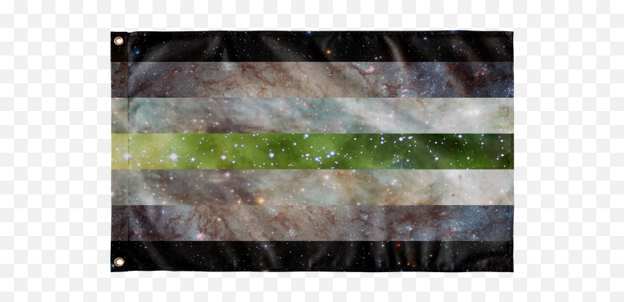 Asexual Space Flag U2013 Fyeah Printing - If You Ain T Ammo You Ain T Png,Agender Icon
