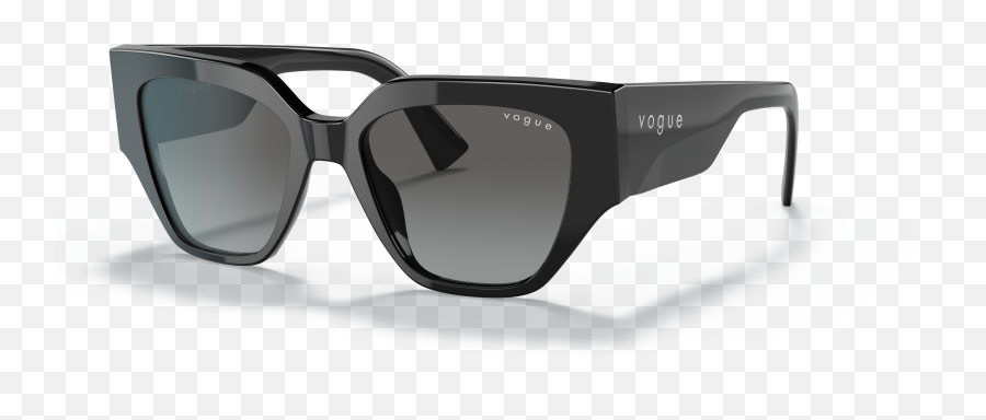 Sunglasses Vo5409s - Black Grey Gradient Acetate Vogue Png,Carrera 6008 Icon Round Sunglasses