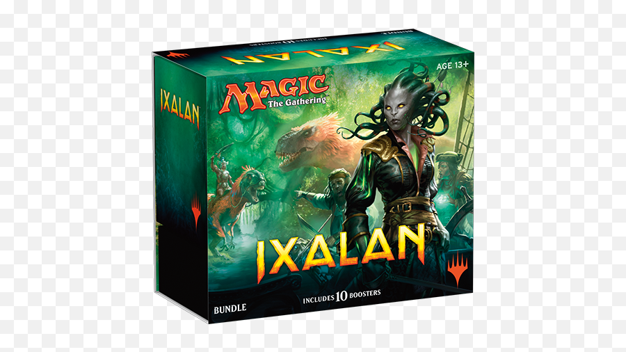 Ixalan Promos Planeswalker Decks Packaging And Fnm Tokens - Mtg Ixalan Bundle Png,Planeswalker Icon