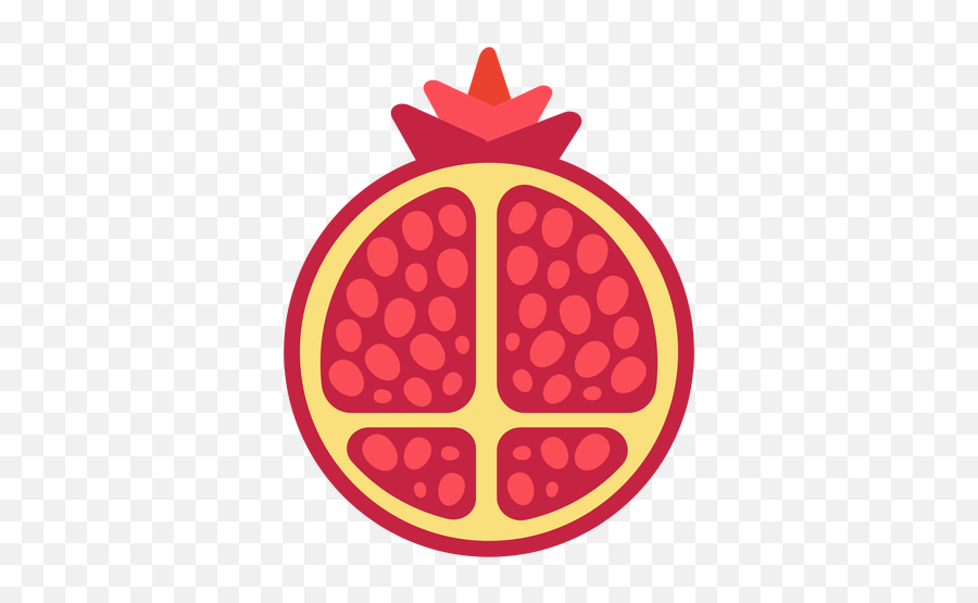 Transparent Png Svg Vector File - Pomegranate Fruit Half Png,Pomegranate Transparent