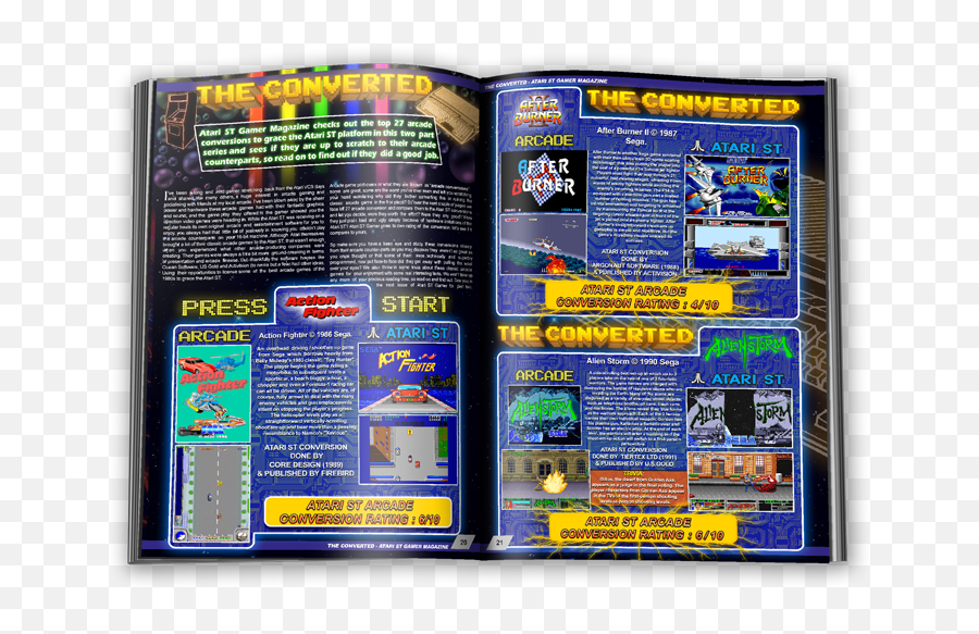 Atari St Gamer Magazine Issue One - Graphic Design Png,Atari Png