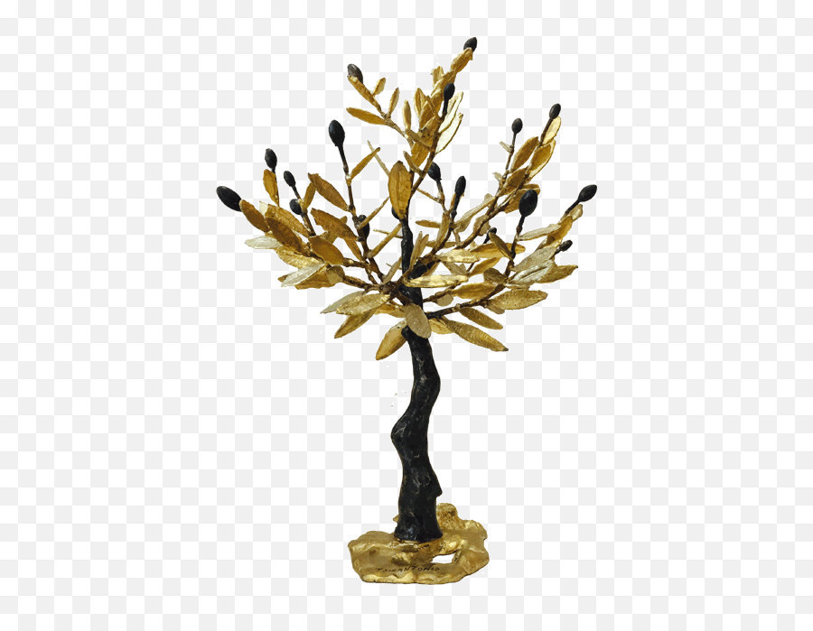Bronze Olive Tree Sculpture - Olive Tree Sculpture Small Png,Olive Tree Png