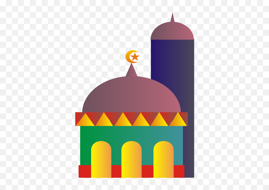 Free Mosque Cliparts Download Clip Art - Masjid Clipart Png,Mosque Logo