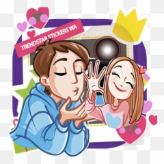 512 Couple Love Sticker - New Stickers png