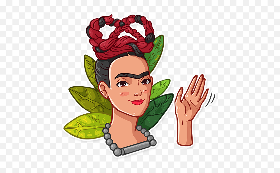Frida Sticker Pack - Thank You By Frida Kahlo Png,Frida Kahlo Png