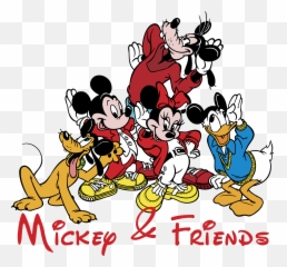 Mickey Mouse - And Friends Vector png