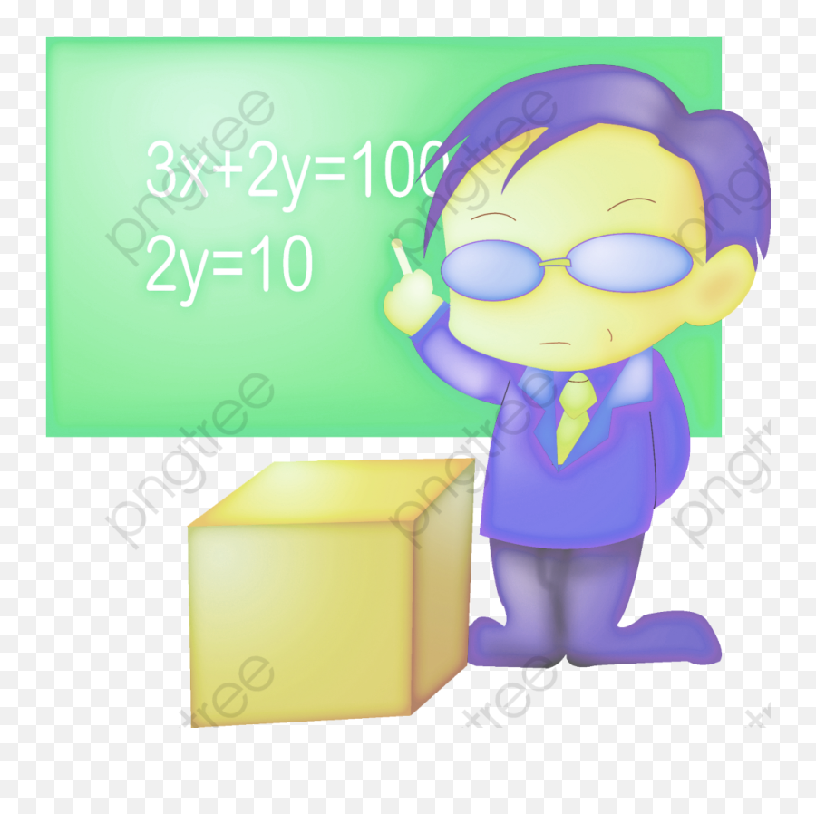 Math Cartoons Clipart Class Png