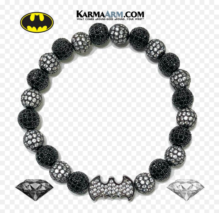 Batman Bracelet Cz Diamond Bat Signal Superhero Jewelry - Batman Png,Bat Signal Png