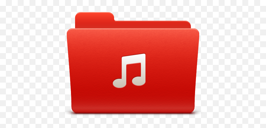 Red Itunes Icon - Music Icon Folder Png,Apple Music Icon Png