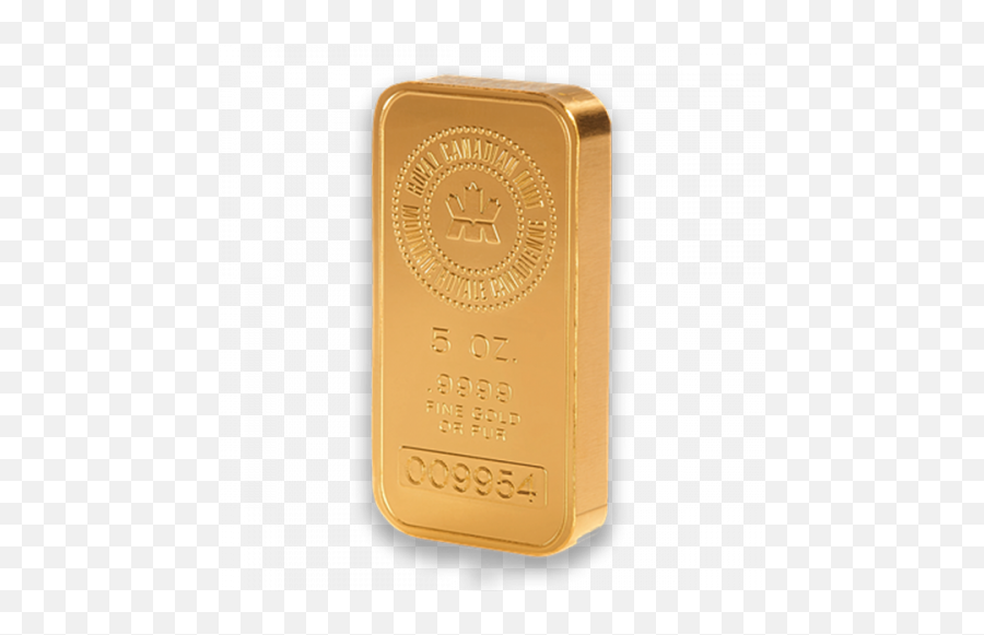 5oz Rcm Gold Bar - 5 Ounce Of Gold Png,Gold Bars Png
