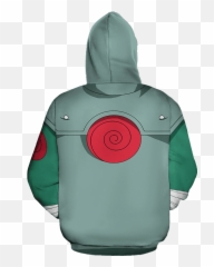 Naruto Rock Lee Cosplay 3d Hoodie - Otakuranger Hoodie Png,Rock Lee Png