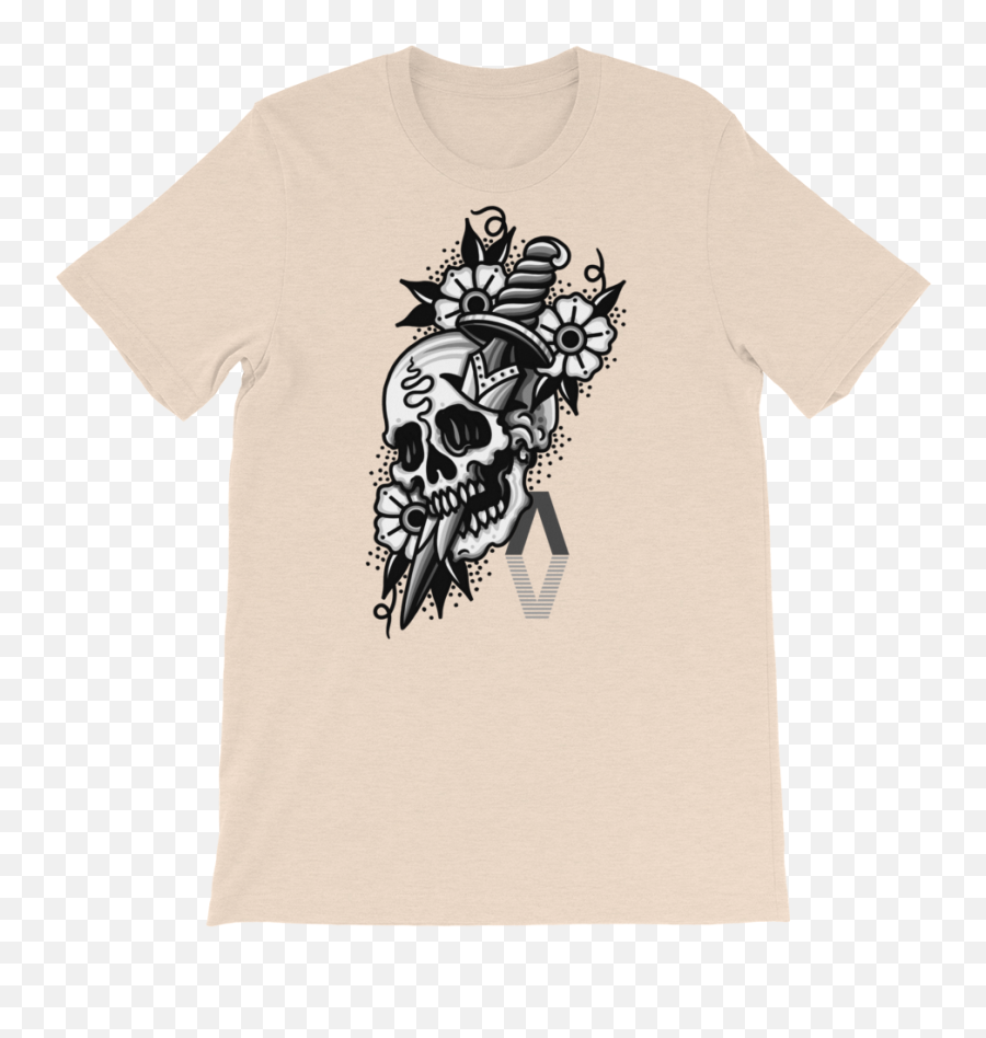 Skull N Daggerpremium T - Shirt U2014 Articulit Tattoo Co Illustration Png,Dust Png