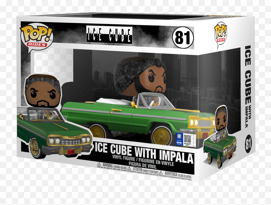 Ice Cube With Impala 6 Inch Catalog Funko - Everyone Ice Cube Impala Funko Png,Impala Png