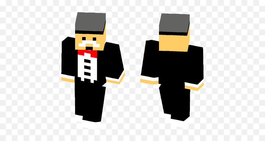 Download Monopoly Man Minecraft Skin For Free - Minecraft Tenth Doctor Skin Png,Monopoly Man Png