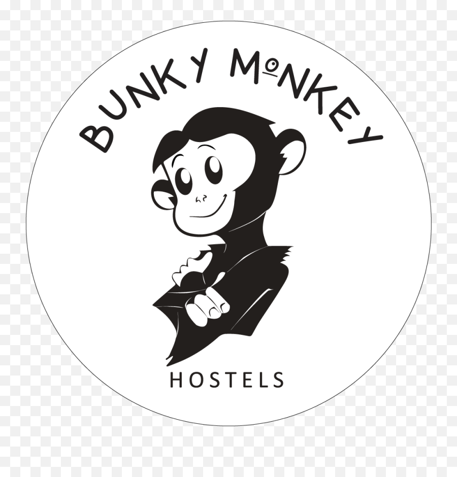 The Bunky Monkey - Cartoon Png,Monkey Logo