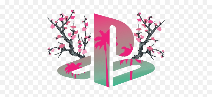 Aesthetic Png Image All - Anime Vaporwave Gif Transparent,Tree Graphic Png