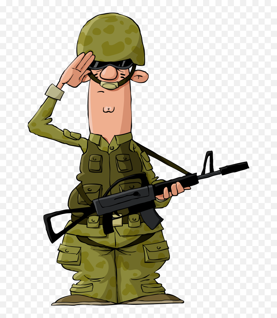 Military Clipart Canadian Soldier - American Soldier Png Dessin Soldat Au Garde A Vous,Soldier Png