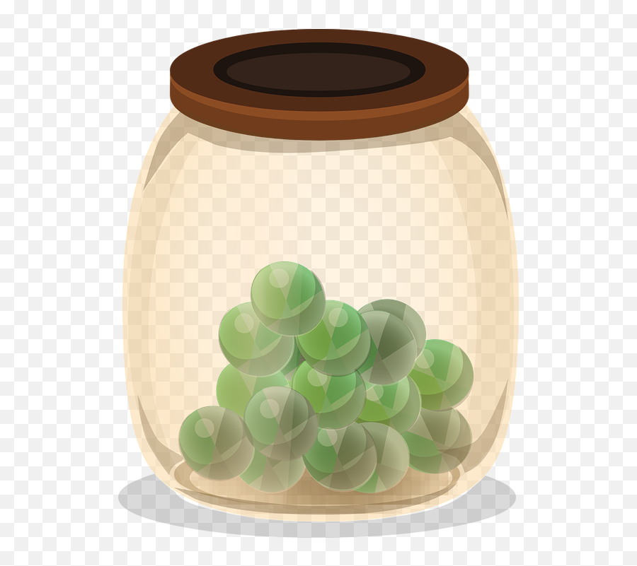 Jar Marbles Cannister - Free Vector Graphic On Pixabay Container With Marbles Png,Marble Background Png