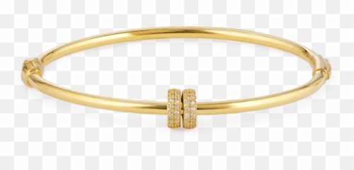 Download 28217 2 - Plain Gold Bangles In Png Transparent Woman Gold Single Bangle,Plain Png