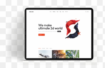 Wordpress Theme Customization Services - by ThemeREX Studio Tablet Computer png