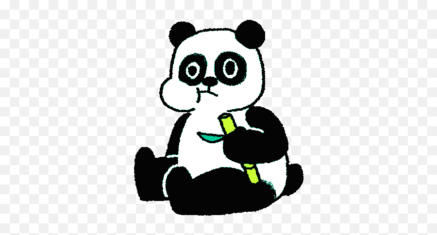 Scratch Studio - Panda Club Transparent Cartoon Panda Gif Png,Panda Transparent Background