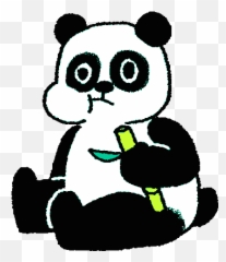 Scratch Studio - Panda Club Transparent Cartoon Gif png