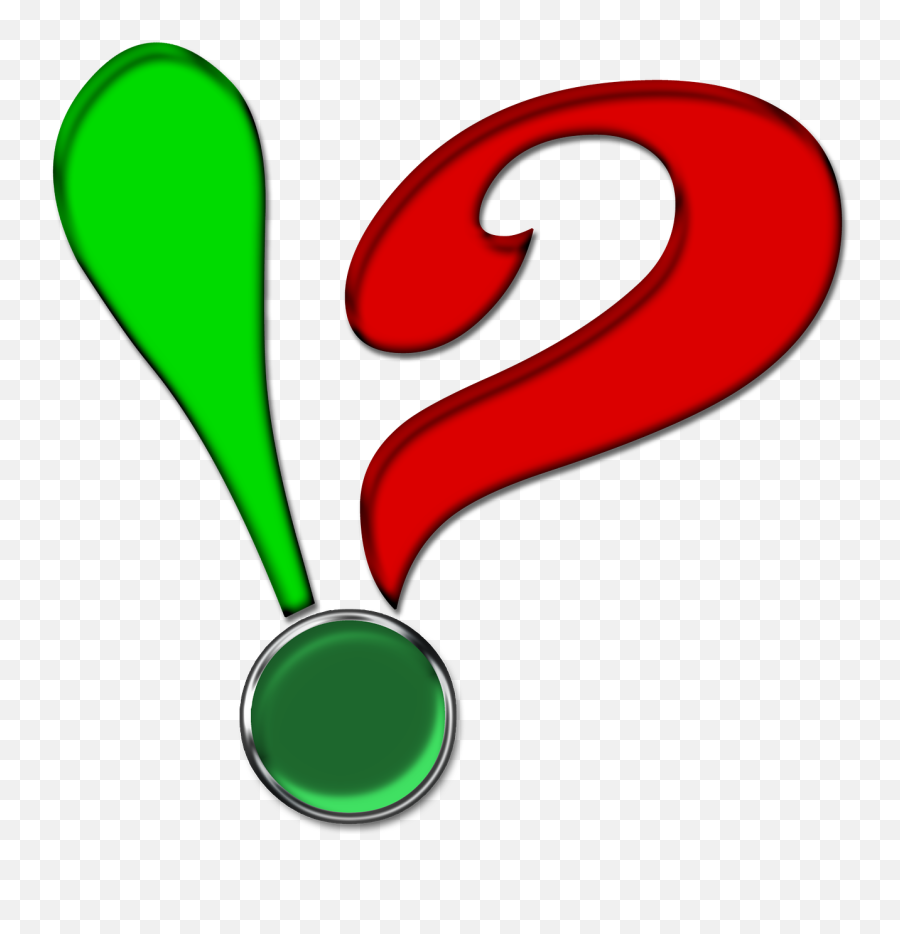 Exclamation Question Sign Png Image - Question Mark,Red Exclamation Point Png