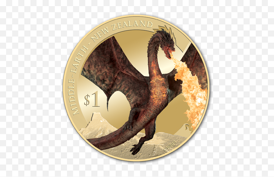 Five Armies Brilliant Uncirculated - Smaug Coin Nz Png,Smaug Png
