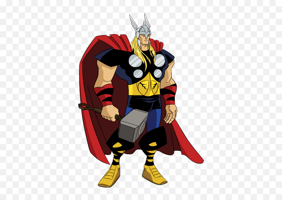 Free Thor Cartoon Cliparts Download - Avengers Mightiest Heroes Thor Png,Thor  Comic Png - free transparent png images 
