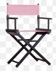 Custom Makeup Chair Director Chairs - Tall Black Chair Personalised Directors Chair Png,Director Chair Png