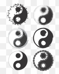 Ying Yang Symbol Jing Jang - Tattoo png