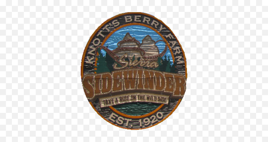 Sierra Sidewinder Knotts Berry Farm - Emblem Png,Knott's Berry Farm Logo