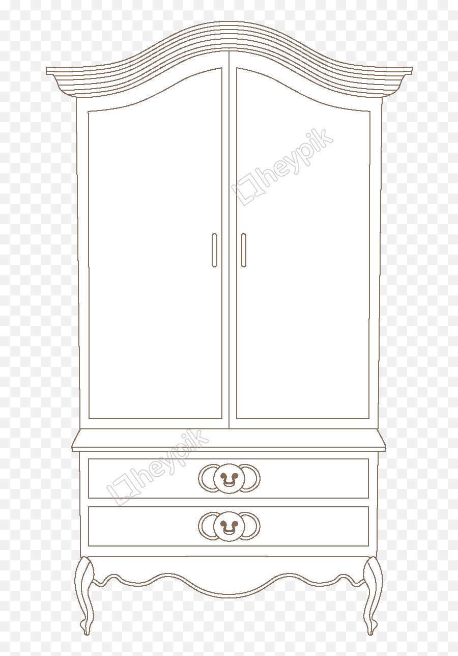Vector Mirror Hand Drawn - Cupboard Png,Hand Mirror Png