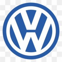 Volkswagen Logo Png Transparent Clipart - Full Size