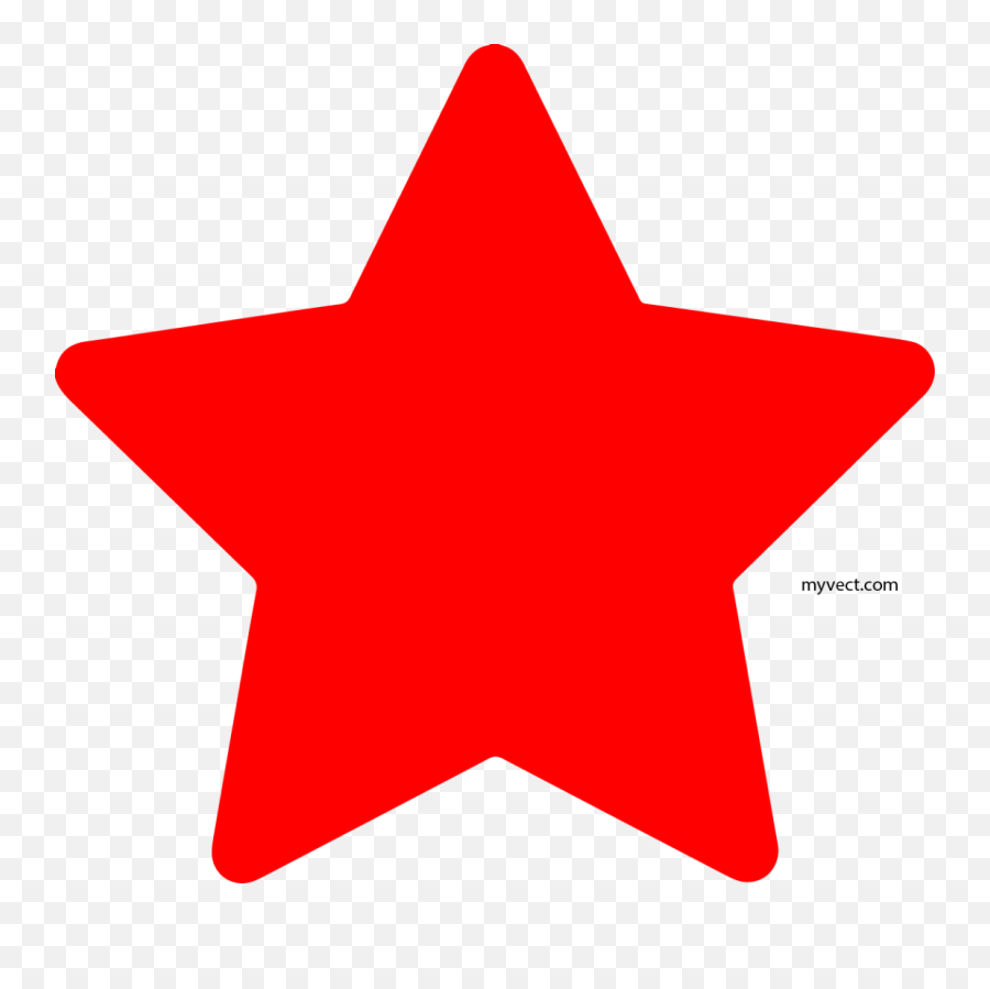Red Star 8 Icon - Transparent Orange Star Png,Red Star Png